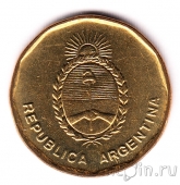 Аргентина 10 сентаво 1987