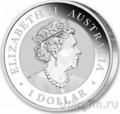 Австралия 1 доллар 2021 Клинохвостый орёл