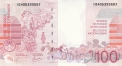 Бельгия 100 франков 1995-2001