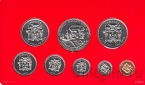 Ямайка набор 8 монет 1975