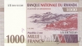 Руанда 1000 франков 1994
