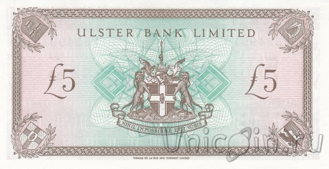 Северная Ирландия 5 фунтов 1993