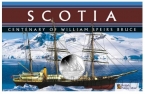 Британские Антарктические территории 50 пенсов 2021 Корабль Шотландия