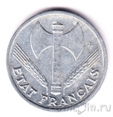 Франция 1 франк 1942