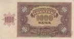 Хорватия 1000 кун 1941