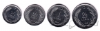 Турция набор 4 монеты 1977-79