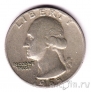 США 25 центов 1965
