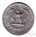 США 25 центов 1968