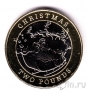 Гибралтар 2 фунта 2020 Рождество