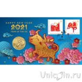 Австралия 1 доллар 2021 Год быка