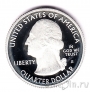 США 25 центов 2014 Great Smoky Mountains (S, серебро)