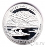 США 25 центов 2014 Great Sand Dunes (S, серебро)