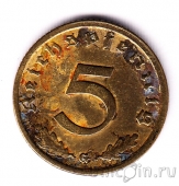 Германия 5 пфеннигов 1938 (G)