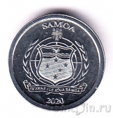 Самоа набор 12 монет 1 сене 2020 Птицы