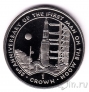 Гибралтар 1 крона 1994 25 лет высадки на Луну