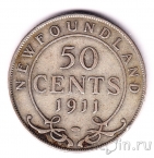 Ньюфаундленд 50 центов 1911