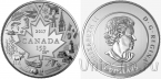 Канада 3 доллара 2017 Сердце нации