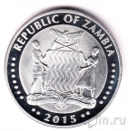 Замбия 1000 квача 2015 Животные Африки (Восточноафриканский орикс)