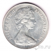 Багамские острова 5 долларов 1969