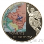 Либерия 10 долларов 2006 Распад Варшавского договора