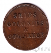   1/2  1835 Ships colonies commerce