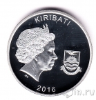 Кирибати 10 долларов 2016 Память павших