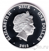 Ниуэ 1 доллар 2015 Дарданелльская операция