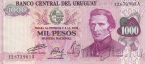 Уругвай 1000 песо 1974