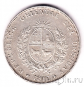 Уругвай 1 песо 1917
