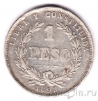 Уругвай 1 песо 1893