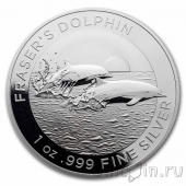 Австралия 1 доллар 2021 Малайзийский дельфин
