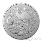 Австралия 1 доллар 2021 Герб Австралии