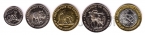 Республика Конго набор 5 монет 2020 Фауна. 60 лет Независимости