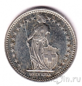 Швейцария 1/2 франка 2002