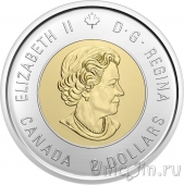 Канада 2 доллара 2021 100 лет открытия Инсулина