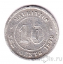 Маврикий 10 центов 1878