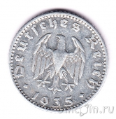 Германия 50 пфеннигов 1935 (J)