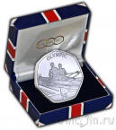 Гибралтар набор 5 монет 50 пенсов 2021 Олимпиада в Токио (серебро)