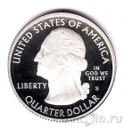 США 25 центов 2016 Shawnee (S, серебро)