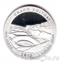 США 25 центов 2012 Chaco Culture (S, серебро)