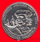 Ямайка 10 долларов 1975 Христофор Колумб