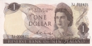 Новая Зеландия 1 доллар 1968-1975