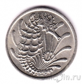 Сингапур 10 центов 1977