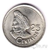 Гватемала 25 сентаво 1996