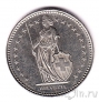 Швейцария 1 франк 1987