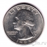 США 25 центов 1989 (D)