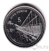 Гибралтар 5 пенсов 2020