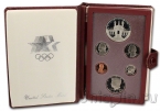 США набор 6 монет 1984 Олимпиада Лос-Анджелес (Proof)