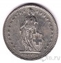 Швейцария 2 франка 1988