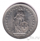 Швейцария 1/2 франка 2000